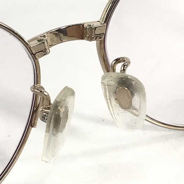 実際に弊社で買取させて頂いたYSL/Yves Saint Laurent/イブサンローラン 眼鏡/メガネフレーム/アイウェア YSL 30-0075の画像 3枚目