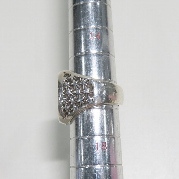 実際に弊社で買取させて頂いたCHROME HEARTS×MATTY BOY/クロムハーツ×マッティボーイ チョンパー スターリング 16.5号の画像 8枚目