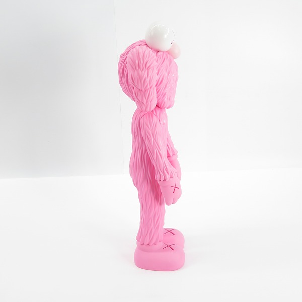 実際に弊社で買取させて頂いたMEDICOM TOY×KAWS/メディコムトイ×カウズ  BFF OPEN EDITION ピンク フィギュアの画像 2枚目