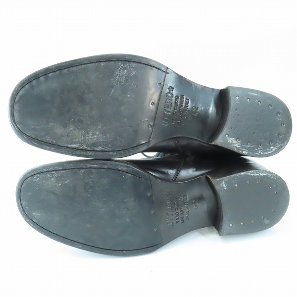 実際に弊社で買取させて頂いたBUTTERO/ブッテロ ジップアップ レザー ロング ブーツ/42の画像 2枚目