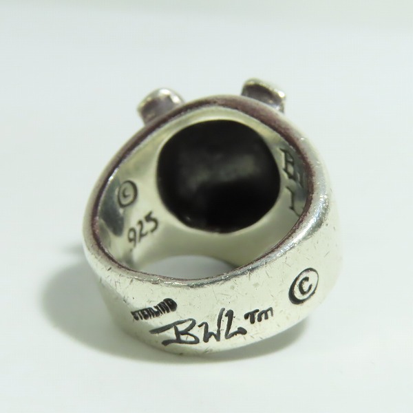 実際に弊社で買取させて頂いたBWL/ビルウォールレザー ラージドッグヘッドリング/22号の画像 3枚目