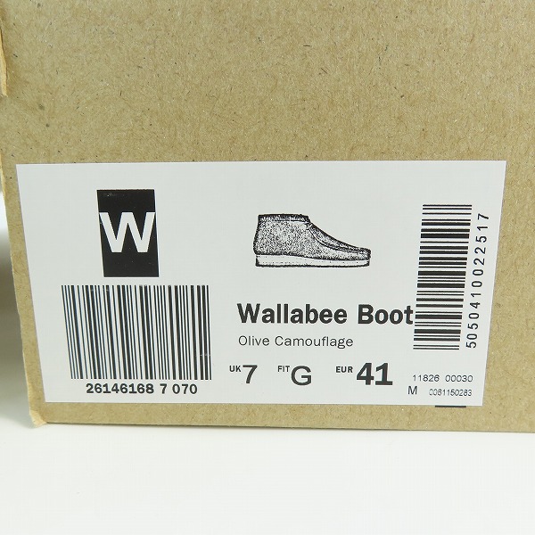 実際に弊社で買取させて頂いたCarhartt WIP×Clarks/カーハート×クラークス Wallabee Boot/ワラビーブーツ UK7の画像 9枚目