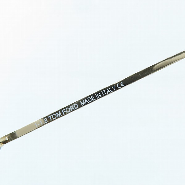 実際に弊社で買取させて頂いたTOM FORD/トムフォード Brad-02 ティアドロップ サングラス TF584 28Aの画像 5枚目