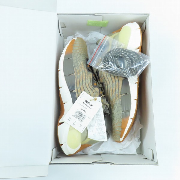 実際に弊社で買取させて頂いた【未使用】Reebok×END./リーボック×エンド Zig Kinetica II Jupiter/ジグ キネティカ 2 ジュピター GY5282/25.5の画像 7枚目