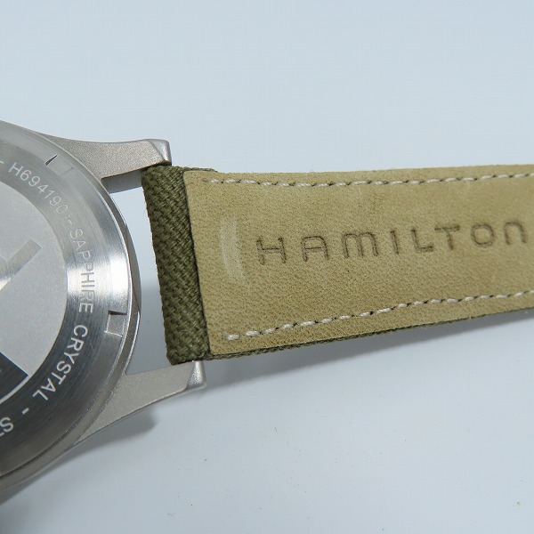 実際に弊社で買取させて頂いたHAMILTON/ハミルトン Khaki Field King Quartz Watch/カーキ フィールド キング クォーツ 腕時計/ウォッチ H69419363の画像 4枚目
