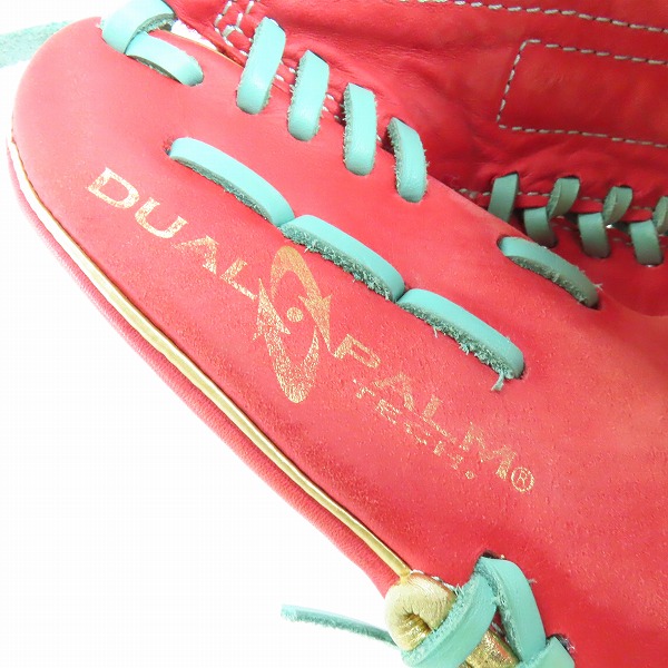 実際に弊社で買取させて頂いたRawlings/ローリングス 投手ピッチャー用 軟式用グローブ GR3FHTCA15Wの画像 6枚目