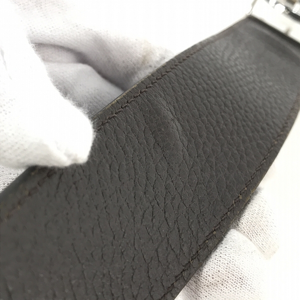 実際に弊社で買取させて頂いたGUCCI/グッチ レザー ベルト 449715/95-38の画像 5枚目