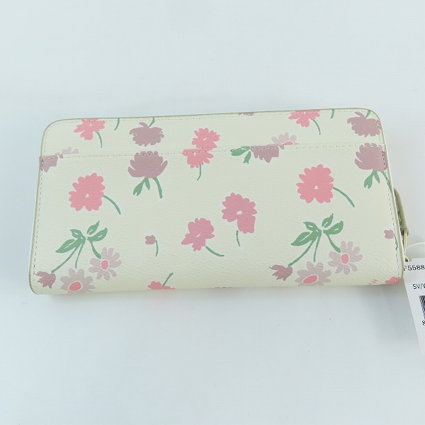 実際に弊社で買取させて頂いた【未使用】COACH/コーチ デイジーフィールドプリント 長財布 F55881 の画像 1枚目