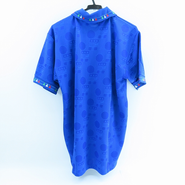 実際に弊社で買取させて頂いたdiadora/ディアドラ 1994年 サッカー イタリア代表 ホームユニフォーム /Mの画像 1枚目