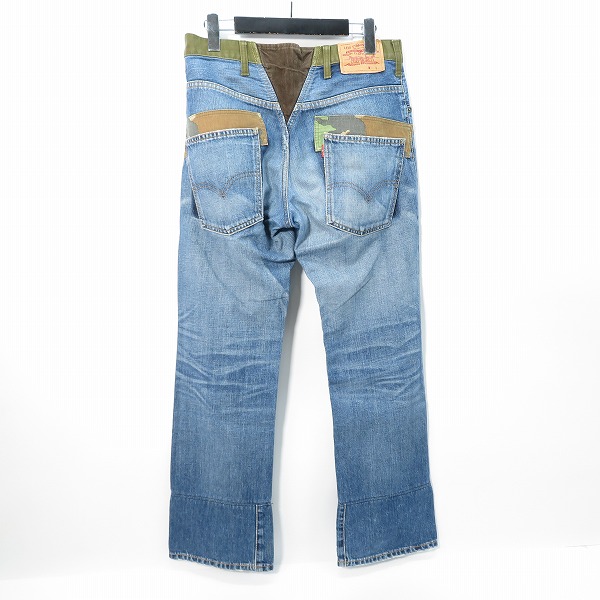 実際に弊社で買取させて頂いたJUNYA WATANABE MAN×Levi's/ジュンヤワタナベマン×リーバイス デニムパンツ WF-P201/XSの画像 1枚目