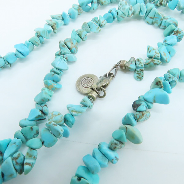 実際に弊社で買取させて頂いたSOPHNET./ソフネット ターコイズネックレス