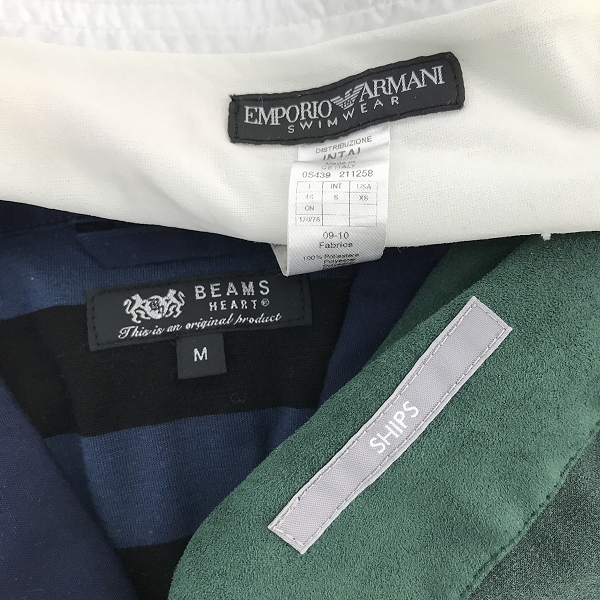 実際に弊社で買取させて頂いた【おまとめ】アルマーニ/シップス/ビームス 等 ハーフパンツ/半袖シャツ/シャツジャケット 他の画像 1枚目