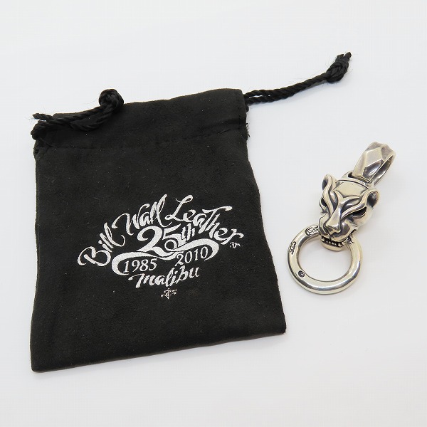 実際に弊社で買取させて頂いたBWL/ビルウォールレザー パンサー ペンダント トップの画像 6枚目