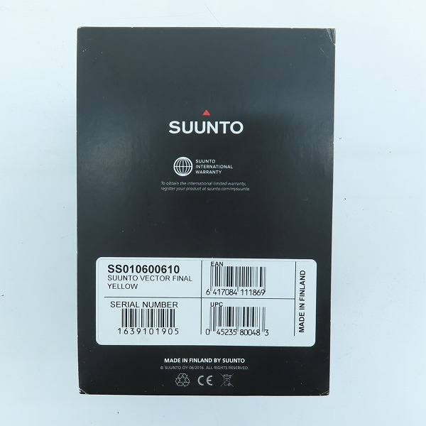 実際に弊社で買取させて頂いたSUUNTO/スント Vector/ベクター the final edition  腕時計 SS010600610【動作未確認】の画像 6枚目
