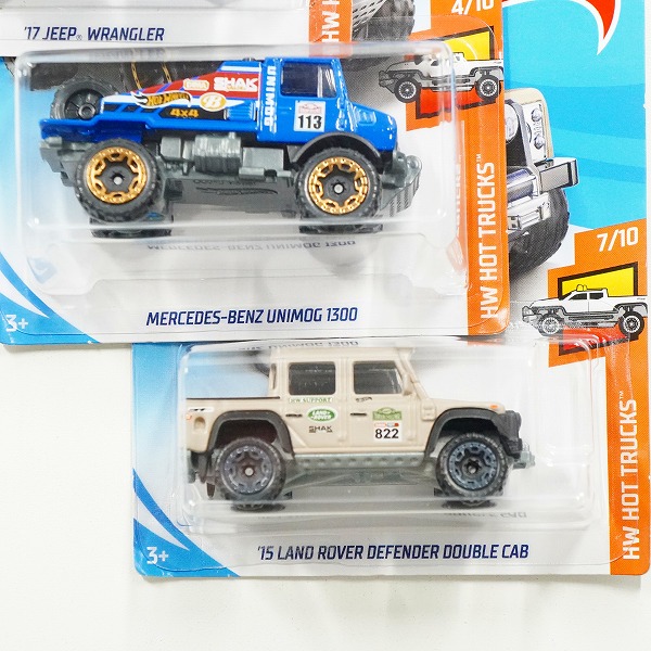 実際に弊社で買取させて頂いた【未開封】Hot Wheels/ホットウィール CARGO CARRIERS VOLKSWAGEN SUNAGON/'17 JEEP WRANGLER 他 ミニカー 4点セットの画像 4枚目