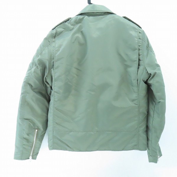 実際に弊社で買取させて頂いたSchott/ショット ナイロンライダースジャケット 3162018/Mの画像 1枚目