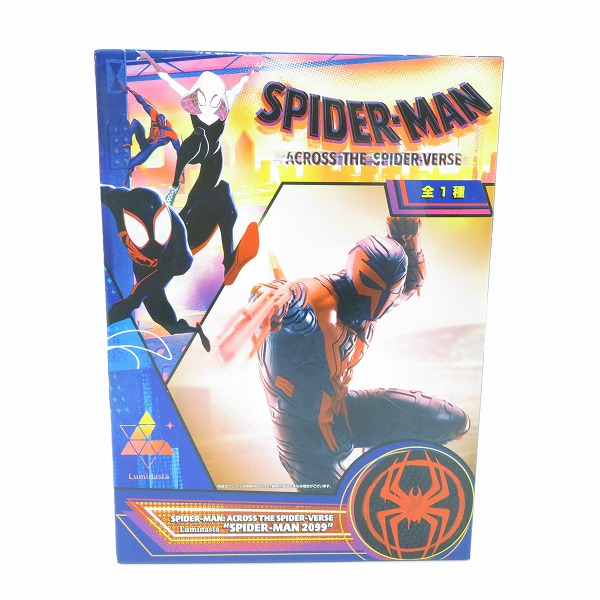 実際に弊社で買取させて頂いた【未開封】SEGA/セガ ACROSS THE SPIDER-VERSE/MARVEL COMICS Luminasta スパイダーマン/グウェン 他 フィギュア 4点セットの画像 3枚目