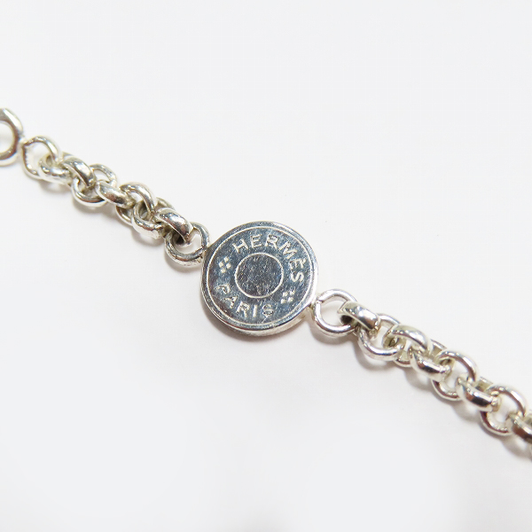 実際に弊社で買取させて頂いたHERMES/エルメス セリエ  ロールチェーンチェーンネックレス SILVER925/シルバー925の画像 2枚目