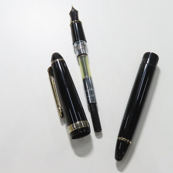 実際に弊社で買取させて頂いたSAILOR/セーラー PROFIT/プロフィット ペン先刻印 21K H-MF 万年筆の画像 8枚目