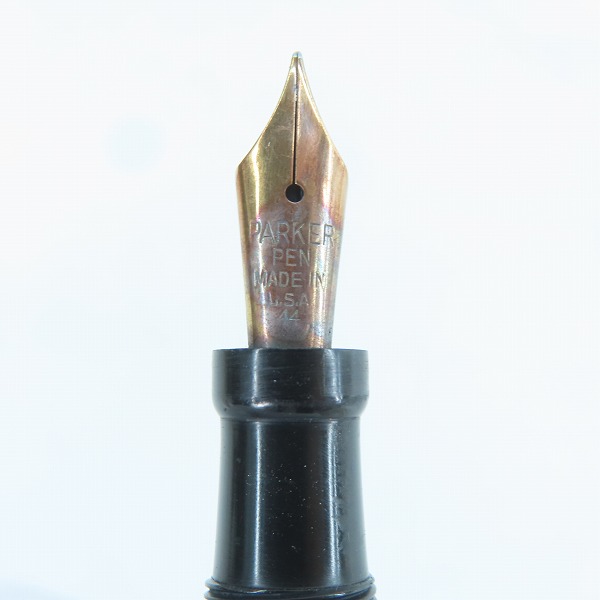 実際に弊社で買取させて頂いた【ジャンク】PARKER/パーカ lucky curve  ビンテージ 万年筆の画像 2枚目