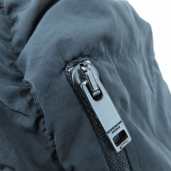 実際に弊社で買取させて頂いた【JPタグ】GIVENCHY/ジバンシィ シップポケット 素材切替 スウェットプルオーバーパーカー BMJ09D305B/Sの画像 8枚目