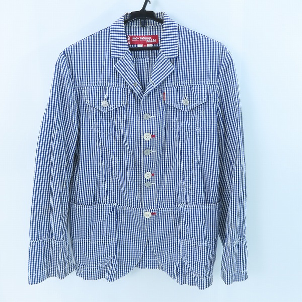 実際に弊社で買取させて頂いたJUNYA WATANABE MAN×Levi's/ジュンヤワタナベマン×リーバイス 長袖シャツ WA-J203/SS