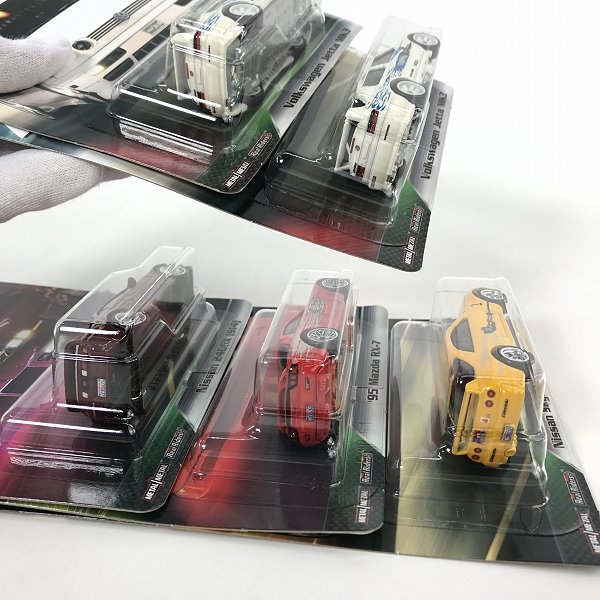 実際に弊社で買取させて頂いた【未開封】Hot Wheels/ホットウィール FAST&FURIOUS NISSAN 240SX S14 SILVIA/RX-7/GT-R BCNR33/Jetta MK3 5点セットの画像 4枚目