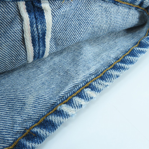 実際に弊社で買取させて頂いたLevi's/リーバイス 501 ヴィンテージ  刻印6 スモールe ボタンフライ デニムパンツ/W31の画像 8枚目