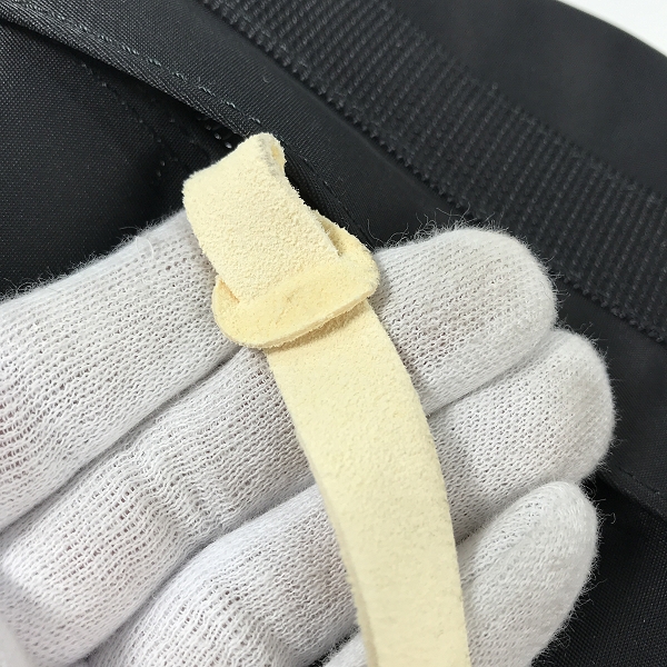 実際に弊社で買取させて頂いた(5)HEAD PORTER/ヘッドポーター ショルダー メッセンジャー バッグ ブラック×グレーの画像 8枚目