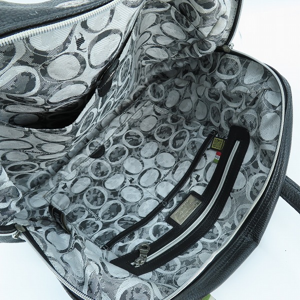 実際に弊社で買取させて頂いたOrobianco/オロビアンコ レザー ブリーフケース ビジネスバッグの画像 3枚目