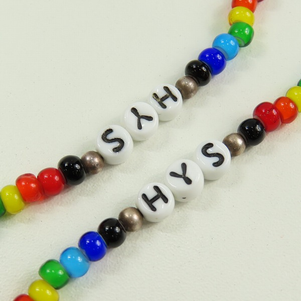 実際に弊社で買取させて頂いたHYSTERIC GLAMOUR/ヒステリックグラマー  ビーズ ネックレス の画像 6枚目