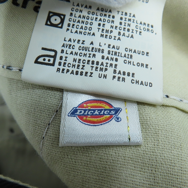 実際に弊社で買取させて頂いた【未使用】Dickies/ディッキーズ SLIM STRAIGHT パンツ ブラック/30×30の画像 5枚目