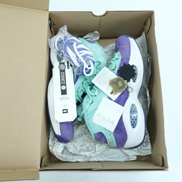 実際に弊社で買取させて頂いたPacker Shoes×SNS×Reebok/パッカーシューズ×スニーカズエンスタッフ×リーボック クエスチョン ミッド V63447/28の画像 8枚目