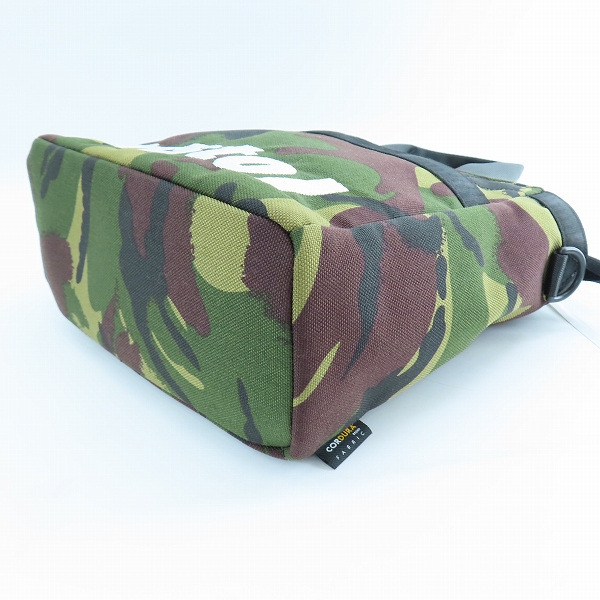 実際に弊社で買取させて頂いたF.C.Real Bristol/エフシーレアルブリストル 2way 23SS スモール トートバッグ カモフラ FCRB-220104の画像 2枚目