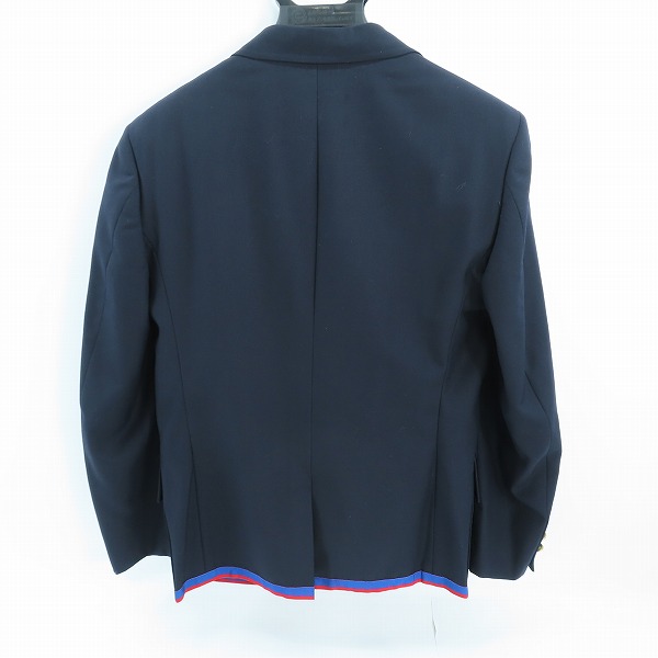 実際に弊社で買取させて頂いたJUNYA WATANABE MAN/ジュンヤワタナベマン×ブルックスブラザーズ テーラードジャケット AD2008 WB-J005/SSの画像 1枚目