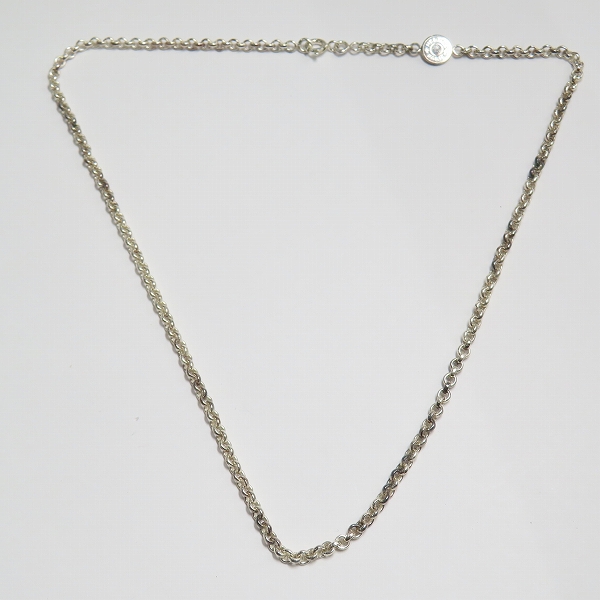 実際に弊社で買取させて頂いたHERMES/エルメス セリエ  ロールチェーンチェーンネックレス SILVER925/シルバー925の画像 6枚目