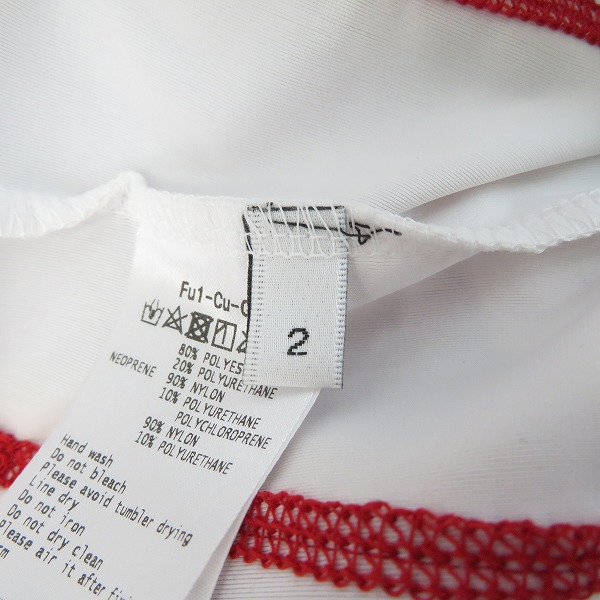 実際に弊社で買取させて頂いたFUMITO GANRYU/フミト ガンリュウ 異素材切替 ジャージー カットソー Fu1-Cu-08/2の画像 3枚目