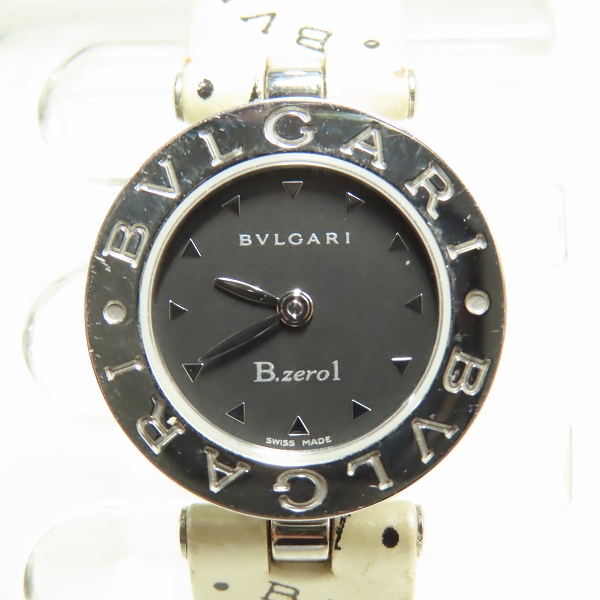 実際に弊社で買取させて頂いたBVLGARI/ブルガリ Bzero1ビーゼロワン ステンレススチール クオーツ 黒文字盤 腕時計 BZ22S【動作未確認】