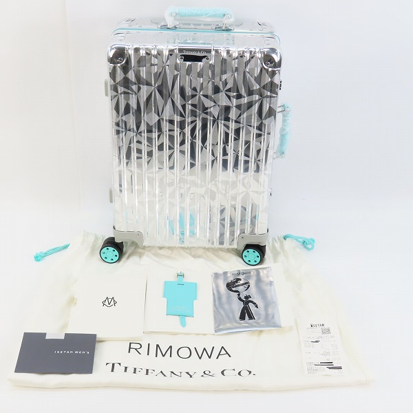 実際に弊社で買取させて頂いた【レシート原本】RIMOWA × Tiffany & Co./リモワ×ティファニー ロックカット キャビン スーツケース/キャリーバッグの画像 9枚目