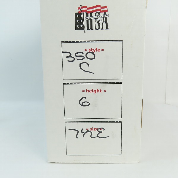 実際に弊社で買取させて頂いたWHITE'S BOOTS/ホワイツブーツ スモークジャンパー レースアップブーツ 350C/7.5Eの画像 9枚目