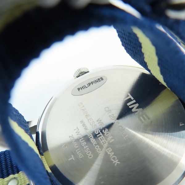 実際に弊社で買取させて頂いた(2)TIMEX/タイメックス ウィークエンダー セントラルパーク 腕時計 TW2U84500の画像 3枚目