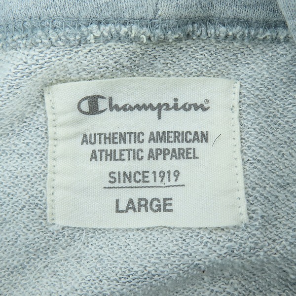 実際に弊社で買取させて頂いたCHAMPION/チャンピオン ROCKCREEK ロゴプリント スウェットパーカー C8-J108R/Lの画像 2枚目