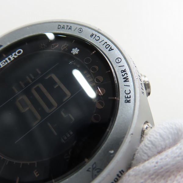 実際に弊社で買取させて頂いたSEIKO/セイコー PROSPEX/プロスペックス Snow Mountaineer ランドトレーサー S833-00A0の画像 7枚目
