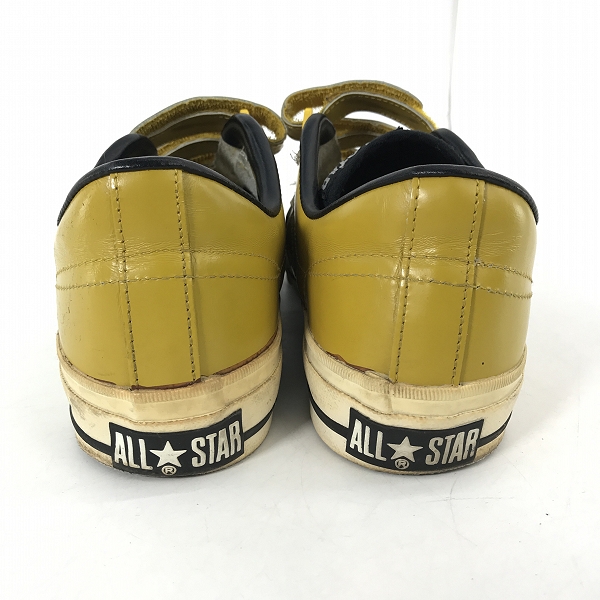 実際に弊社で買取させて頂いたCONVERSE/コンバース 90s/90年代 ワンスター ベルクロ MADE IN JAPAN/日本製 V-3 マスタード/8の画像 1枚目
