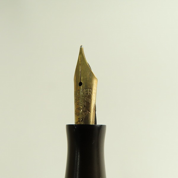 実際に弊社で買取させて頂いた【ジャンク】PARKER/パーカー fountain Geo. S. Parker ヴィンテージ/カナダ製 マーブル柄  万年筆 の画像 4枚目