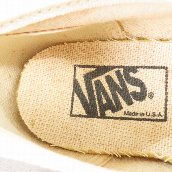 実際に弊社で買取させて頂いたVANS x DISNEY/バンズ × ディッキーズ MICKEY/ミッキーマウス USA製/ヴィンテージ スニーカー 7の画像 6枚目