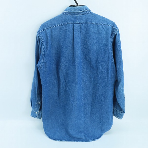 実際に弊社で買取させて頂いたPOLO RALPH LAUREN COUNTRY/ポロラルフローレンカントリー ヴィンテージ デニムシャツ/M の画像 1枚目