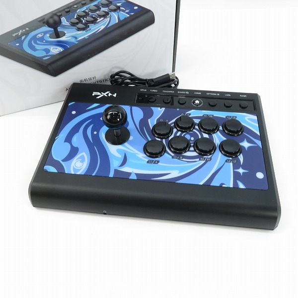 実際に弊社で買取させて頂いたPXN 008 アーケードスティック ファイトスティック アーケードコントローラー/アケコン【簡易動作確認済】