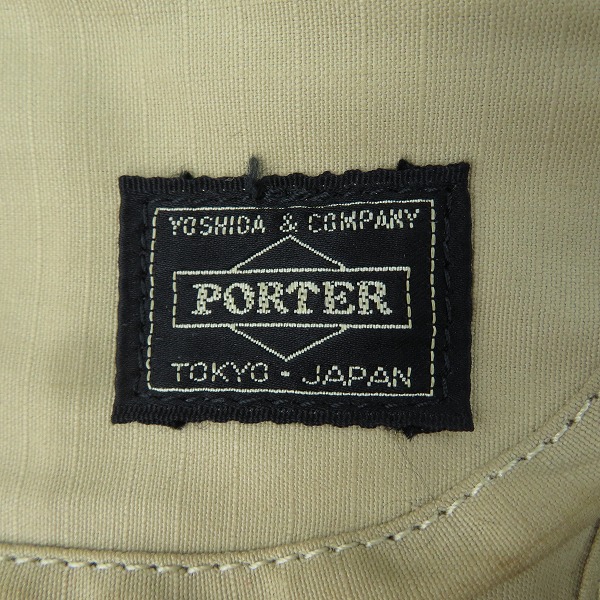 実際に弊社で買取させて頂いた(2)PORTER/ポーター ミニショルダーバッグ ベージュの画像 4枚目