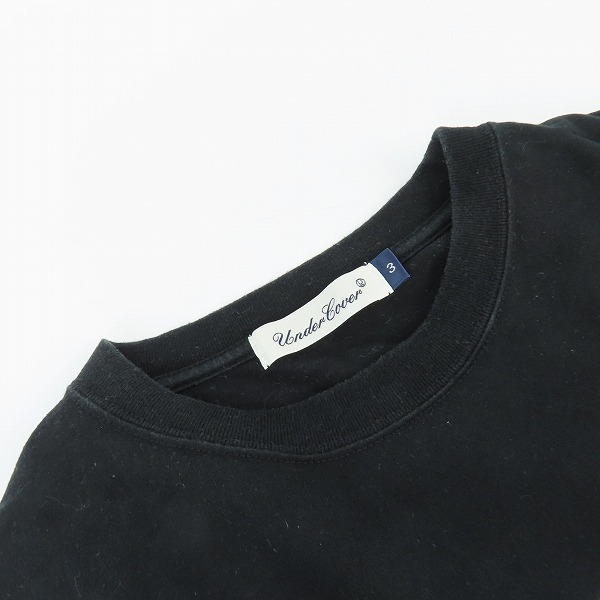 実際に弊社で買取させて頂いたUNDERCOVER/アンダーカバー 22SS I’m not Fanky プリント Tシャツ ブラック UC1C3810/3の画像 4枚目